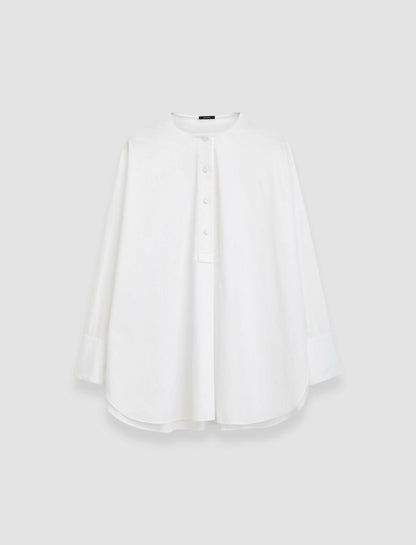 JOSEPH Fashion Women Poplin Botha Blouse White