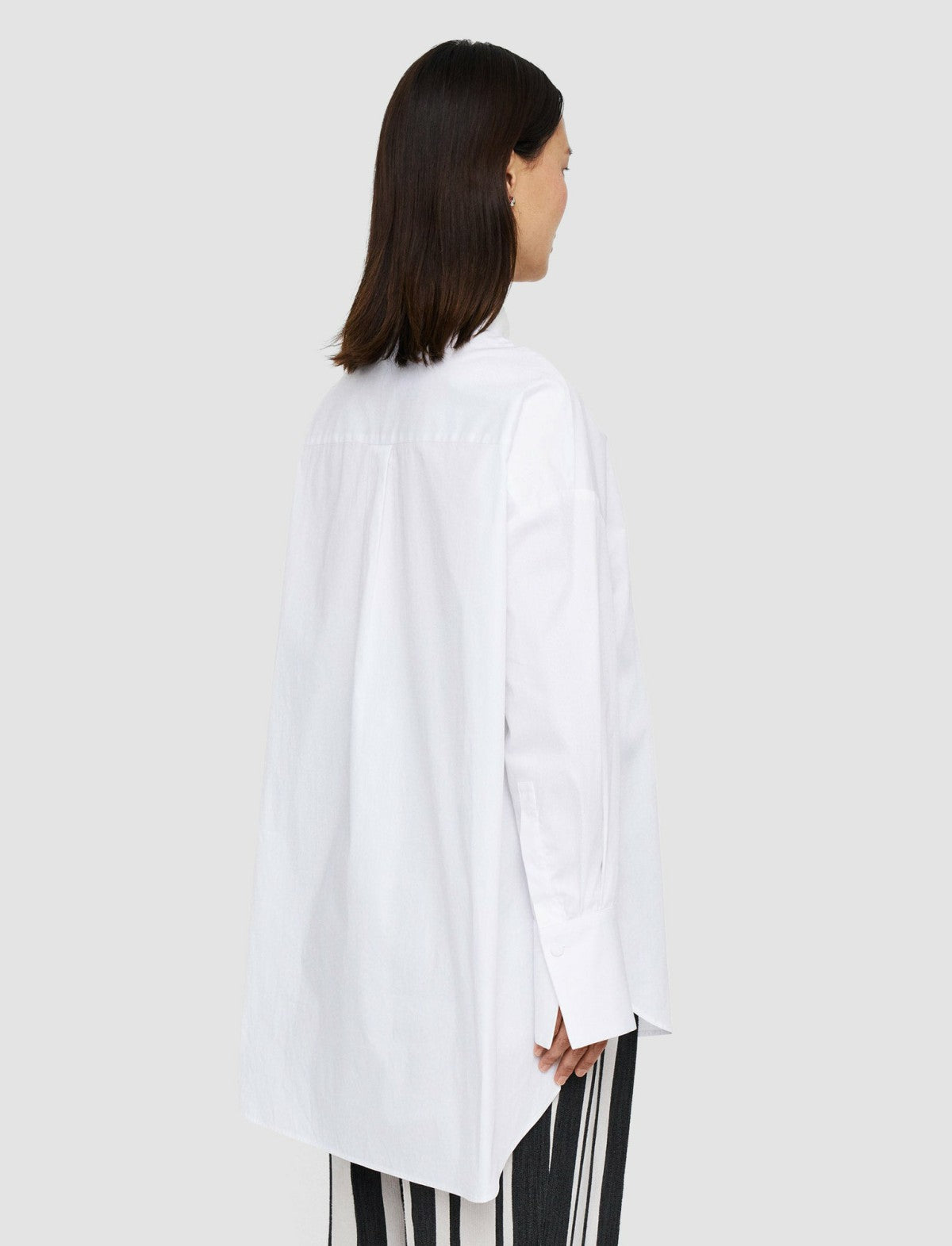 JOSEPH Fashion Women Poplin Berton Blouse White