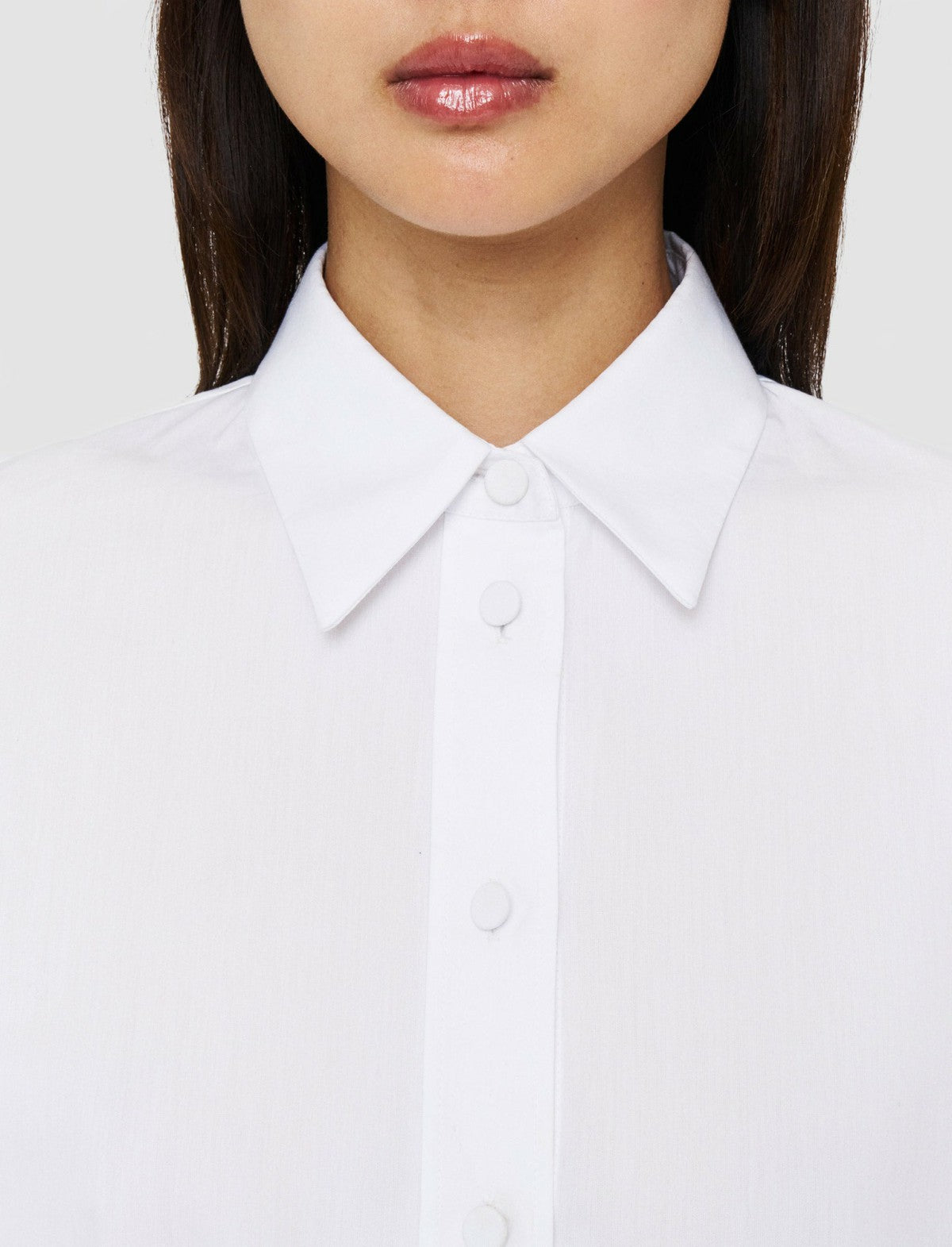 JOSEPH Fashion Women Poplin Berton Blouse White