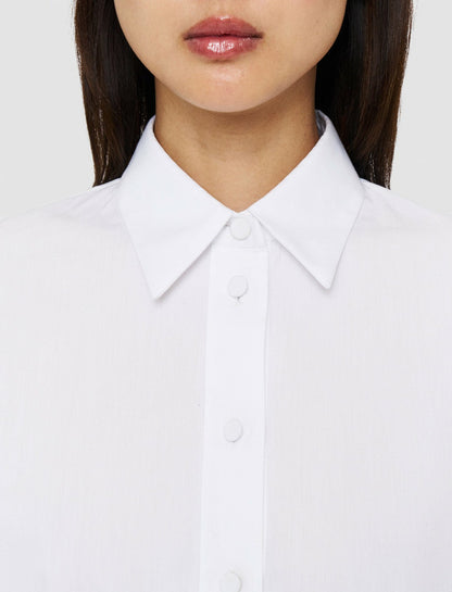 JOSEPH Fashion Women Poplin Berton Blouse White