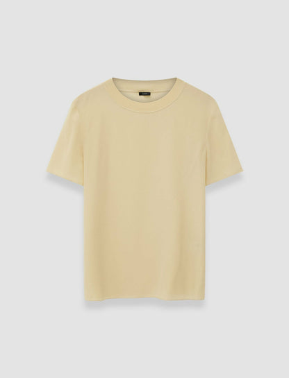 JOSEPH Fashion Women Rubin Crepe de Soie Silk Blouse Safari