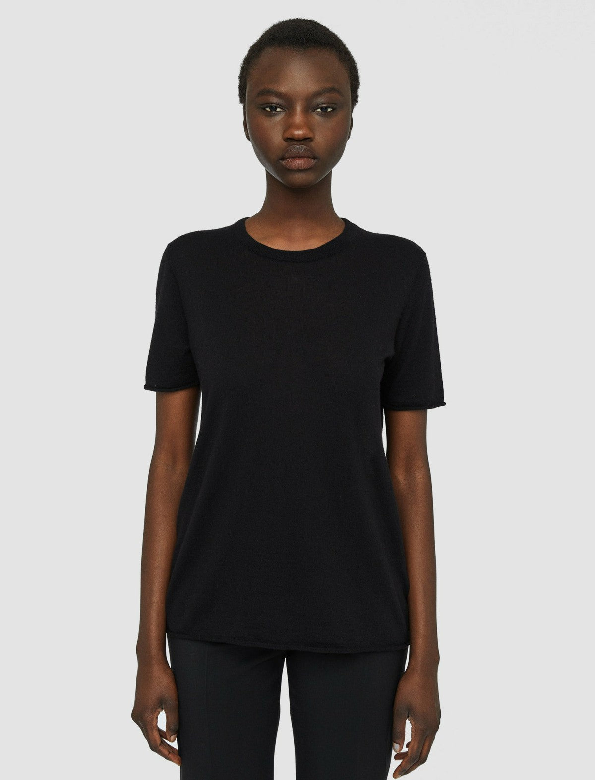 JOSEPH Fashion Women Cotton JOSEPH T-Shirt Black
