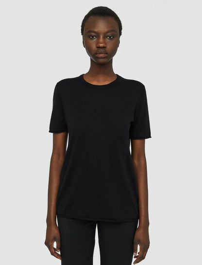 JOSEPH Fashion Women Cotton JOSEPH T-Shirt Black