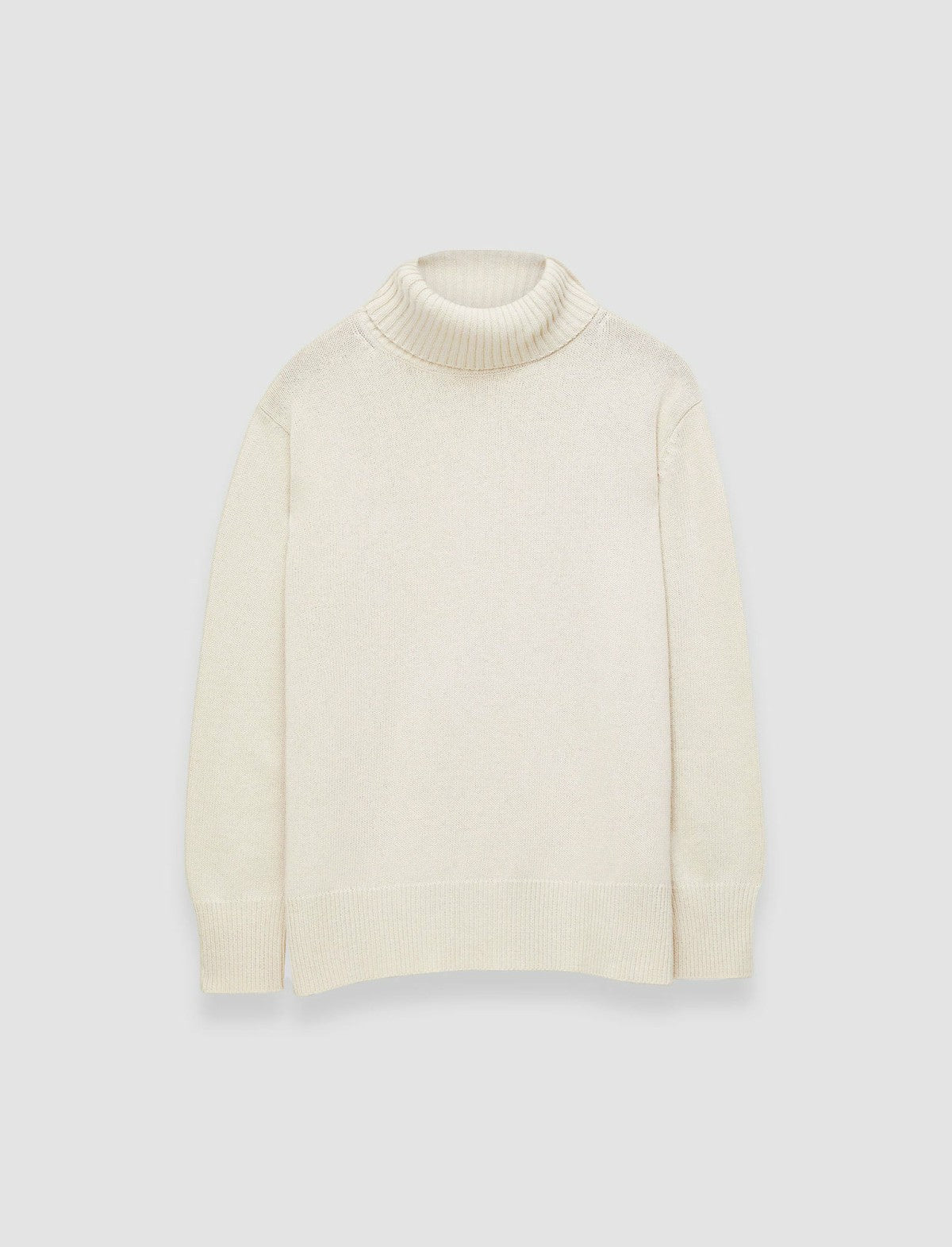 JOSEPH Fashion Women Light Knit High Neck Jumper Ivory