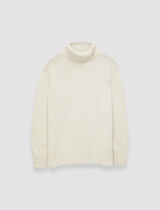 JOSEPH Fashion Women Light Knit High Neck Jumper Ivory