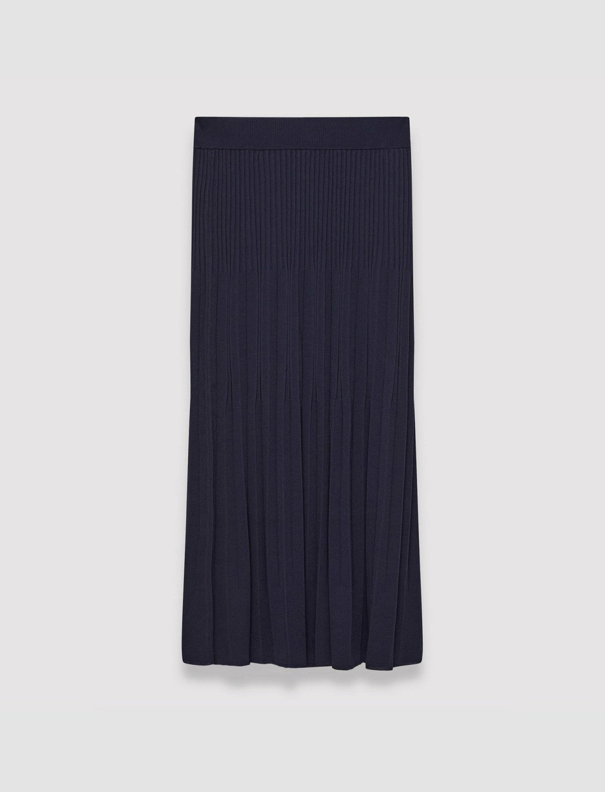 JOSEPH Fashion Women Viscose Rib Knit Skirt Navy
