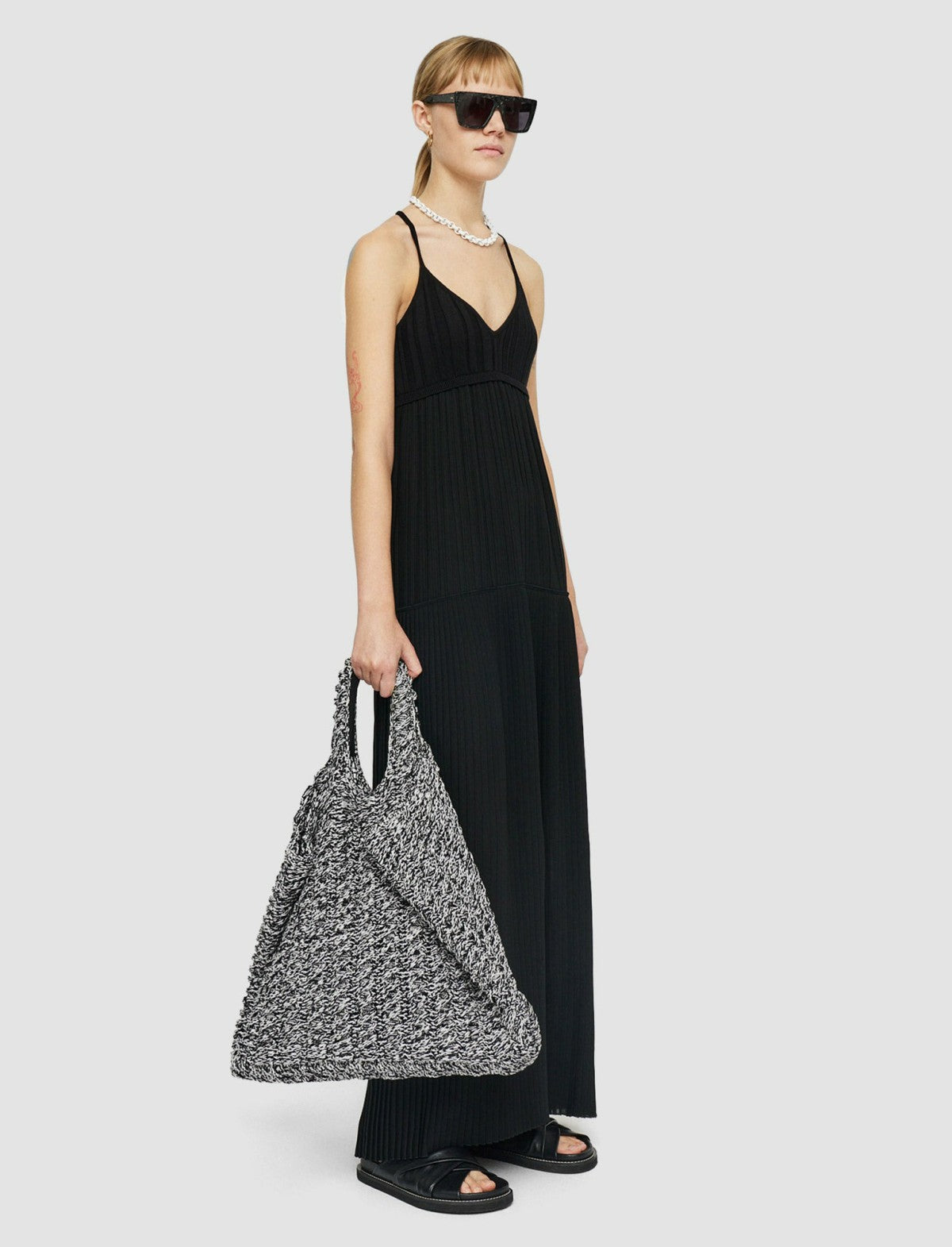 JOSEPH Fashion Women Cabas Bag Ivory/Black