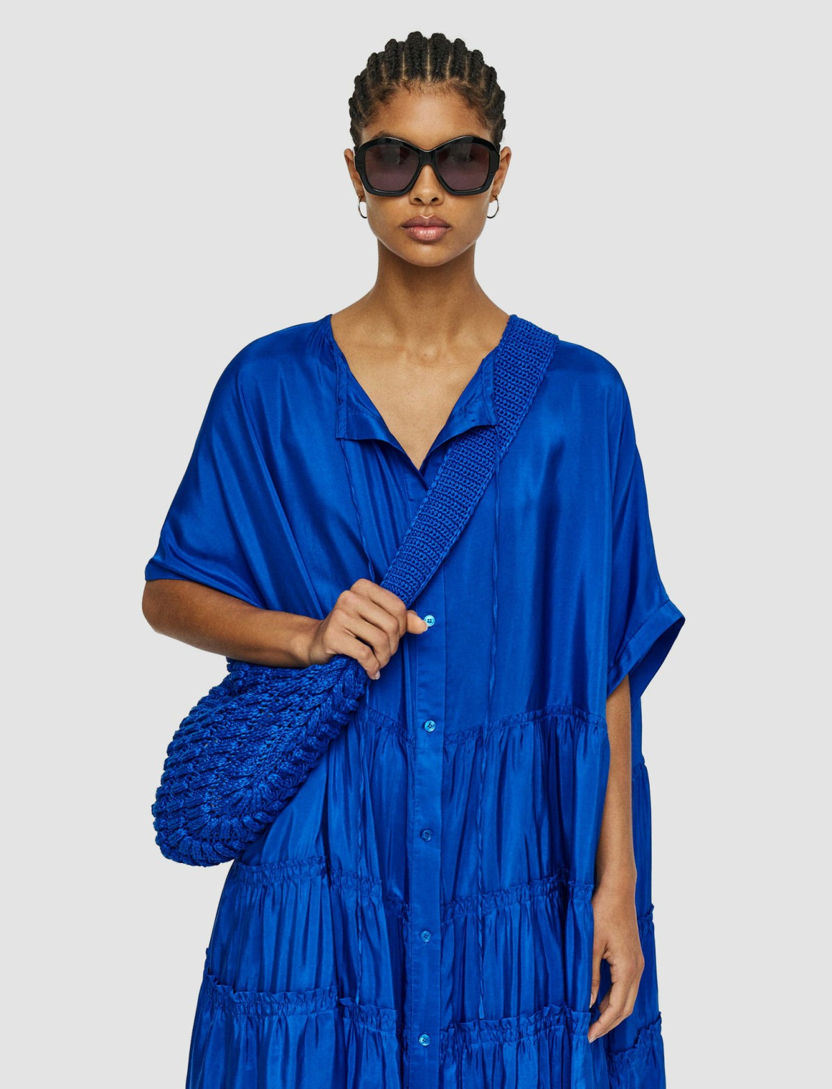 JOSEPH Fashion Women Cross Body Cabas Bag Ultramarine