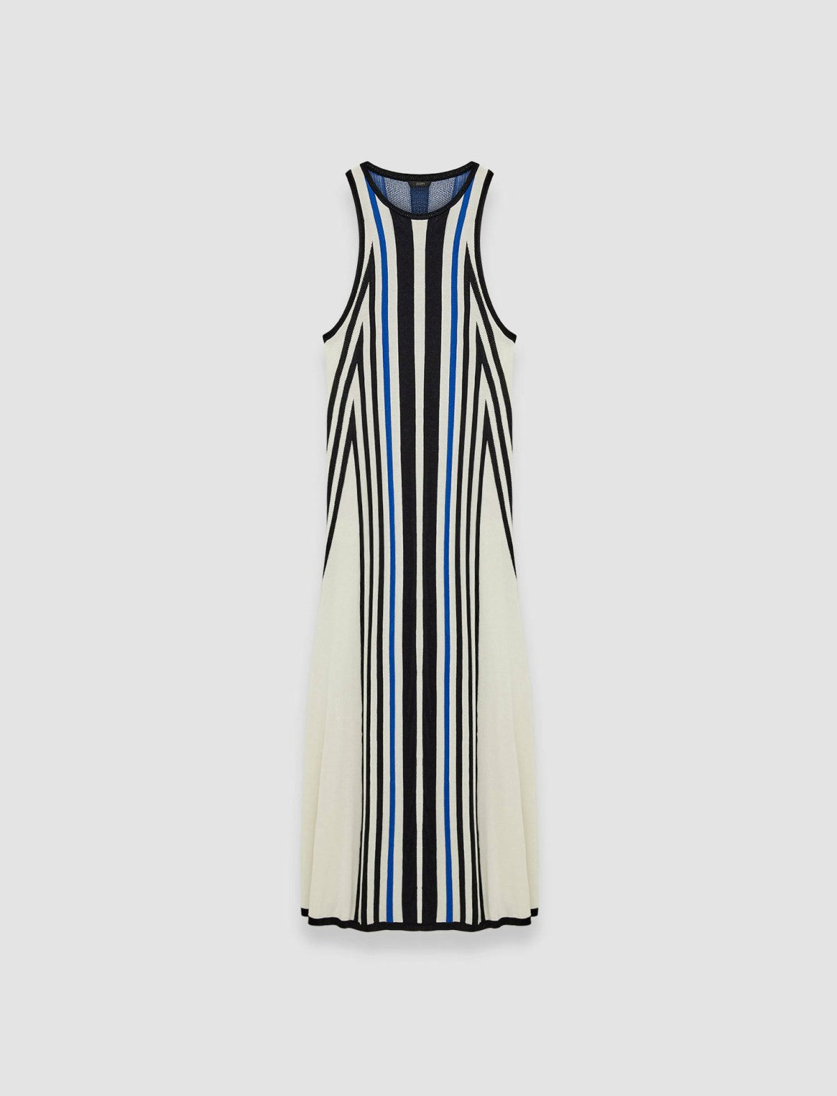 JOSEPH Fashion Women Cretto Jacquard Knitted Dress Ivory Combo