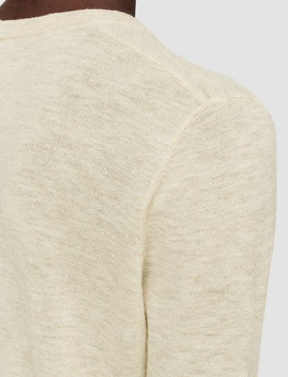 JOSEPH Fashion Women Cashair V Neck Jumper Oat Melange
