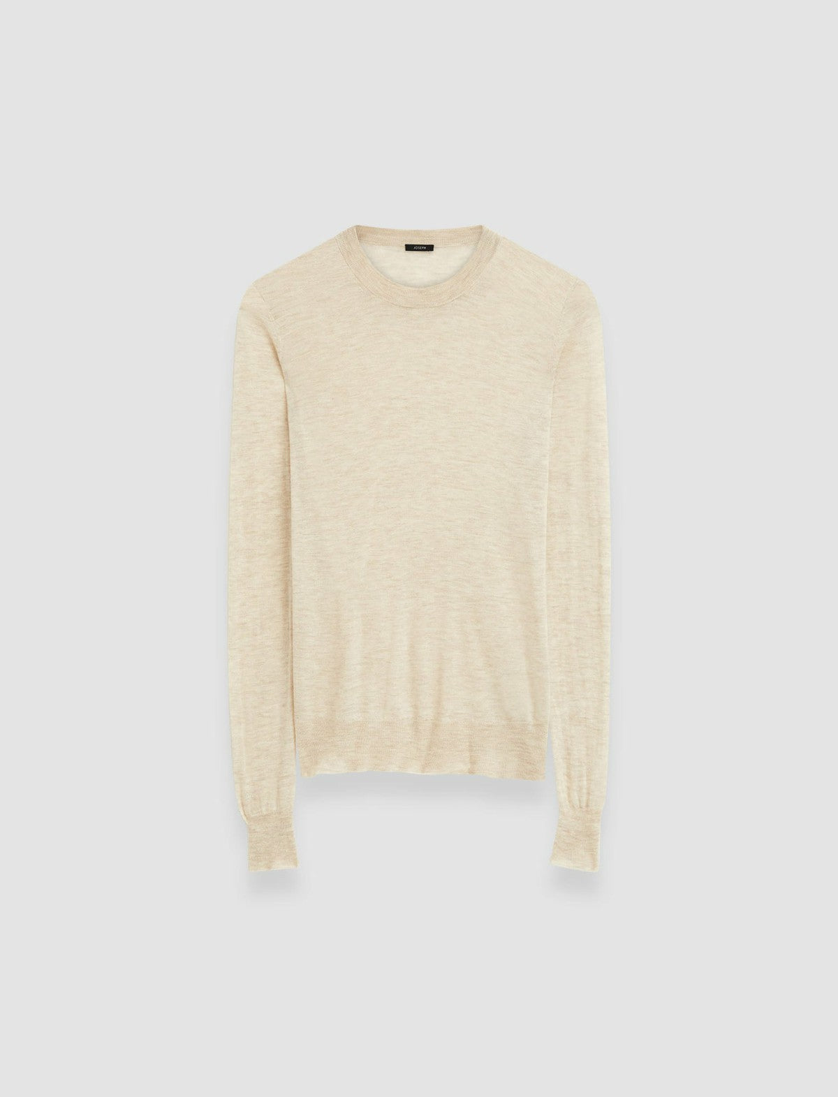 JOSEPH Fashion Women Cashair Round Neck Jumper Oat Melange
