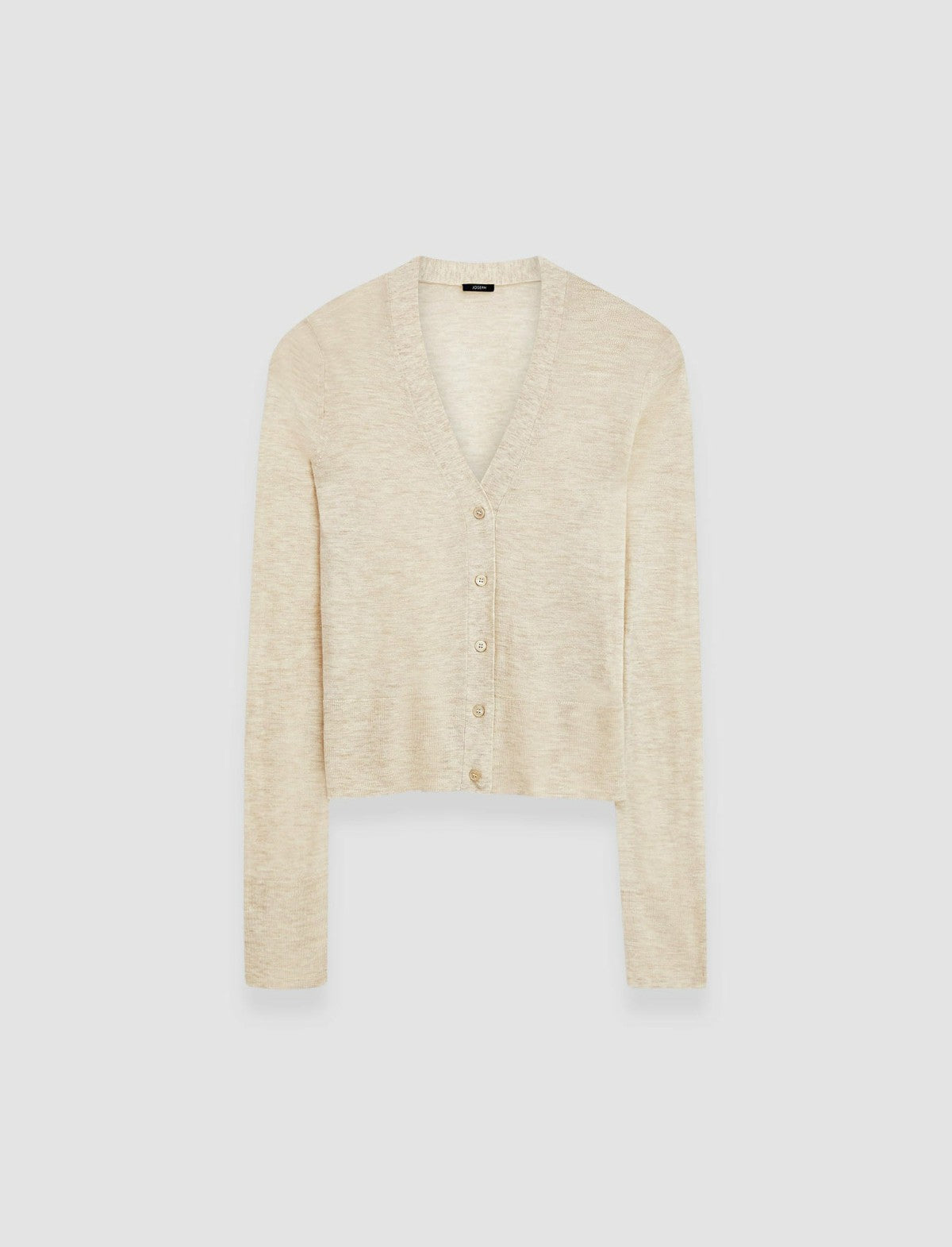 JOSEPH Fashion Women Cashair Cardigan Oat Melange