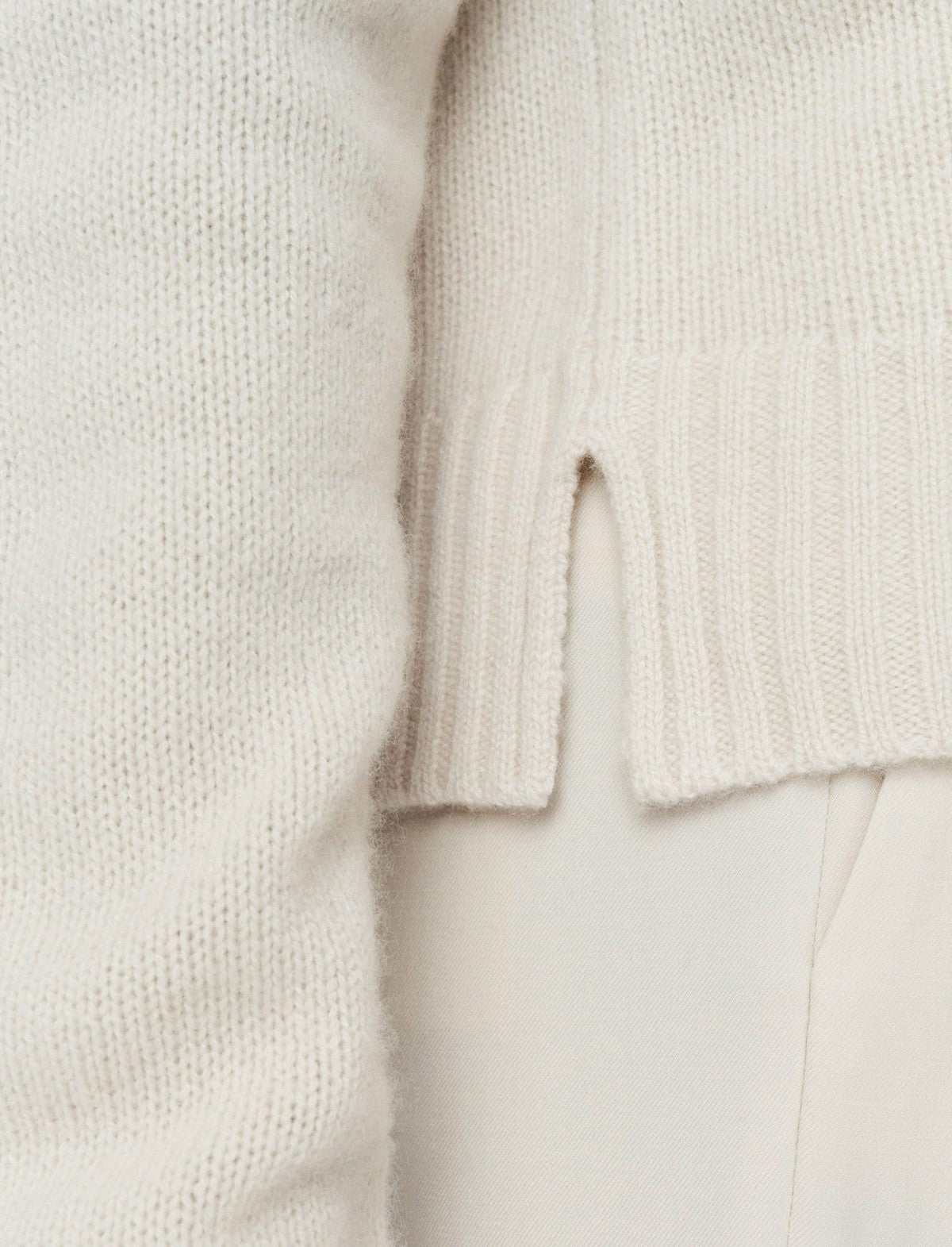 JOSEPH Fashion Women Open Cashmere Cardigan Oat