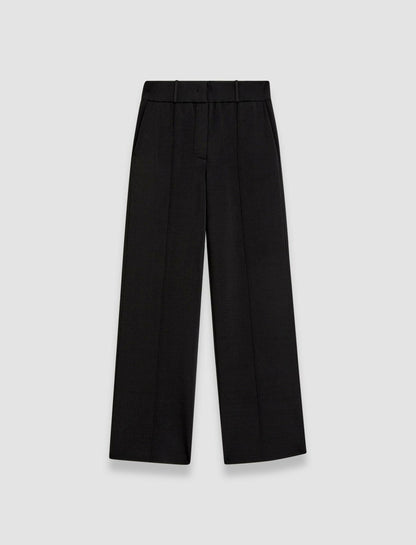 JOSEPH Fashion Women Milano Knit Stretch Trousers Black