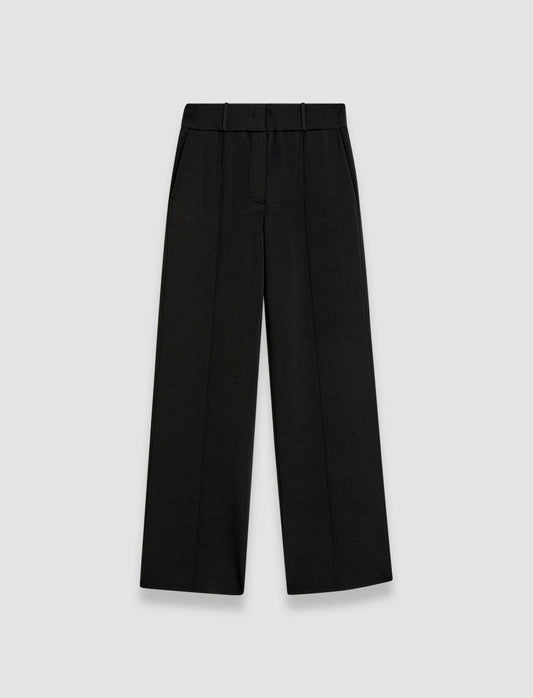 JOSEPH Fashion Women Milano Knit Stretch Trousers Black