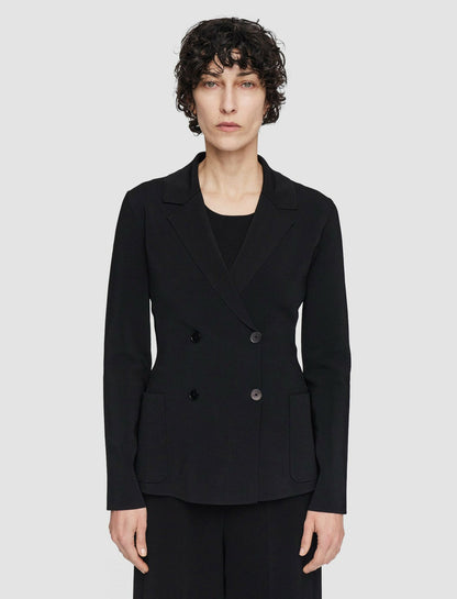 JOSEPH Fashion Women Milano Knit Stretch Jacket Black