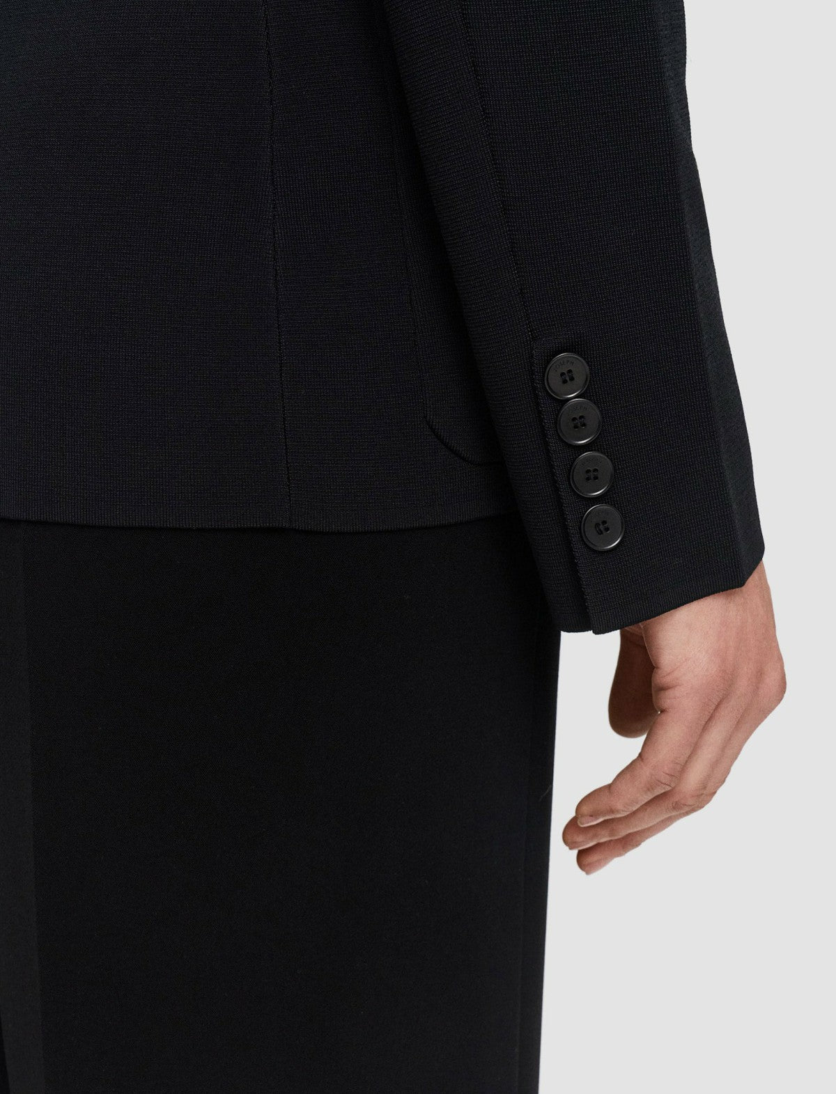 JOSEPH Fashion Women Milano Knit Stretch Jacket Black