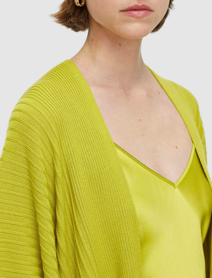 JOSEPH Fashion Women Merino Rib Wrap Ginkgo