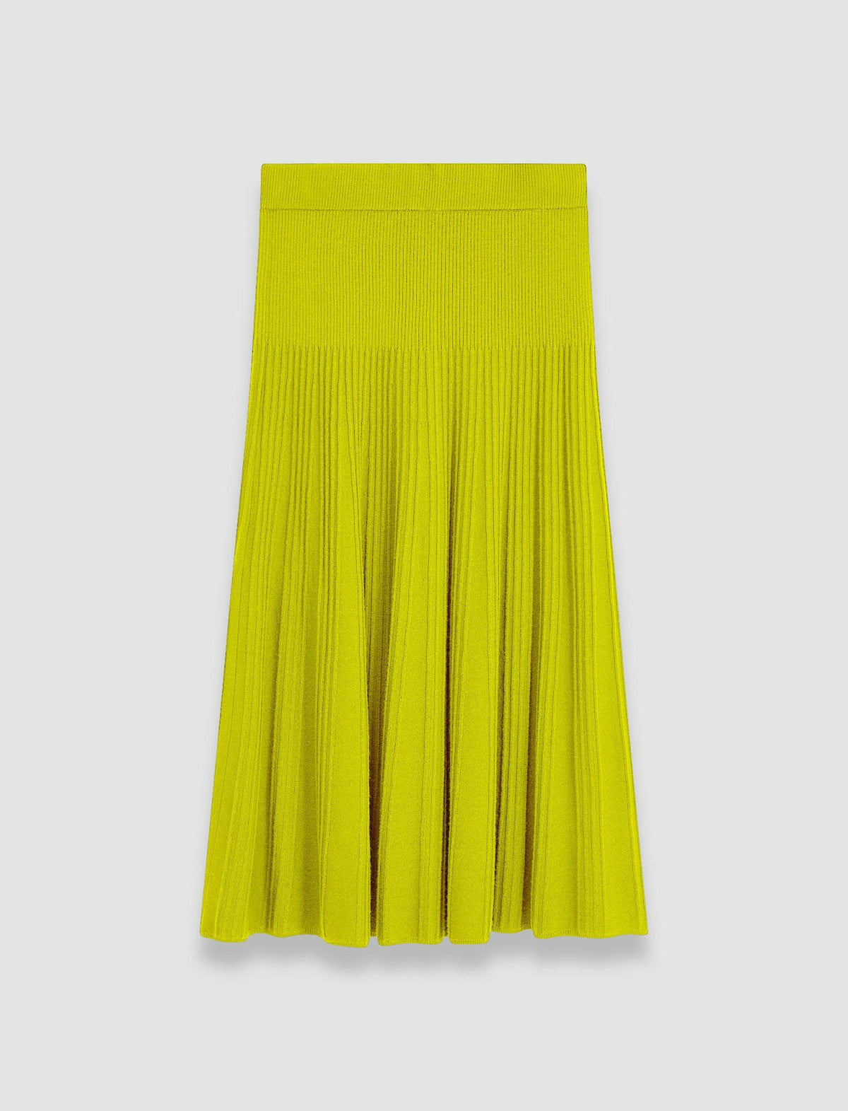 JOSEPH Fashion Women Merino Rib Skirt Ginkgo