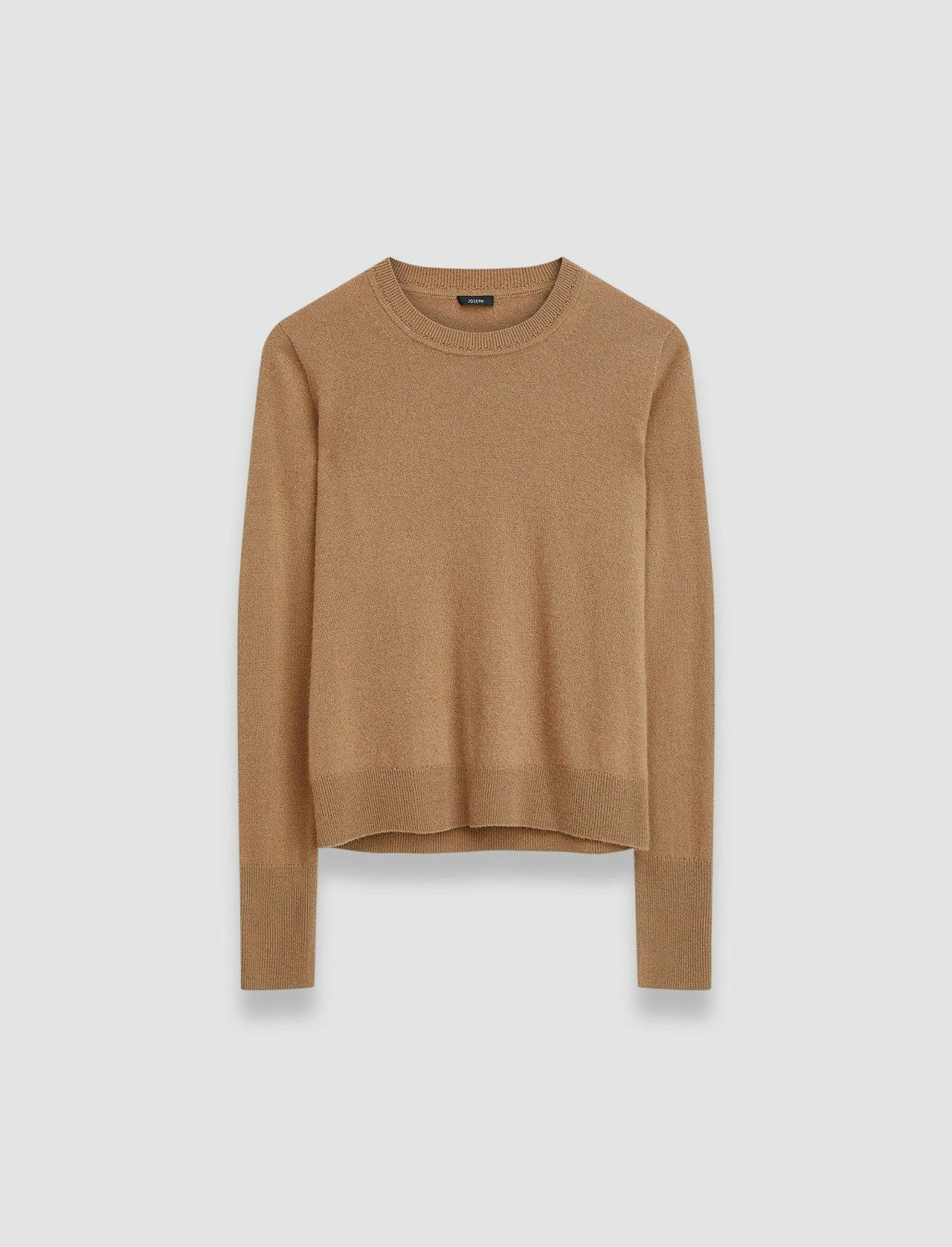 JOSEPH Fashion Women Light Pure Cashmere Round Neck Jumper Oak