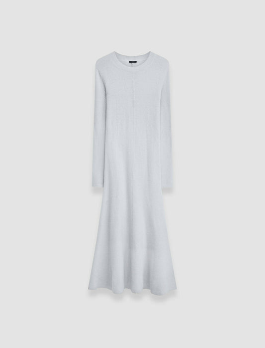 JOSEPH Fashion Women Brushed Cashmere Dress Frost