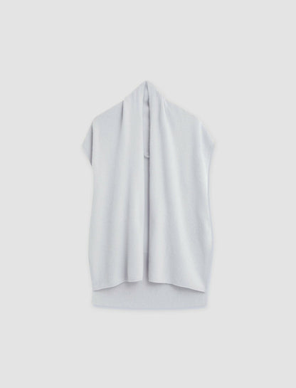 JOSEPH Fashion Women Brushed Cashmere Sleeveless Wrap Frost
