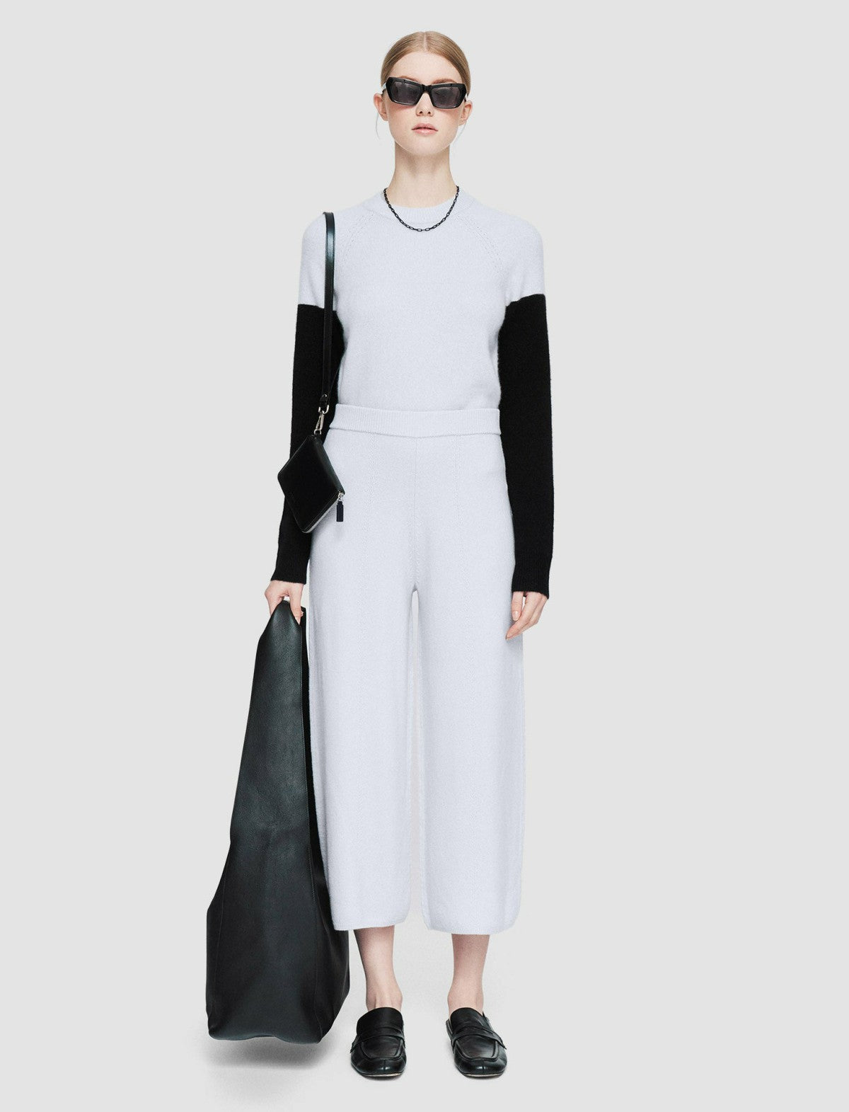 JOSEPH Fashion Women Soft Wool Culottes Frost