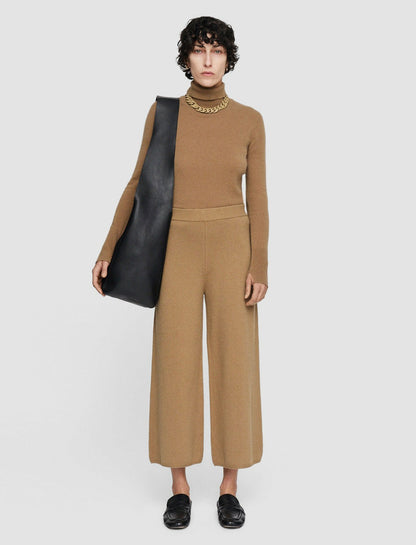 JOSEPH Fashion Women Soft Wool Culottes Oak