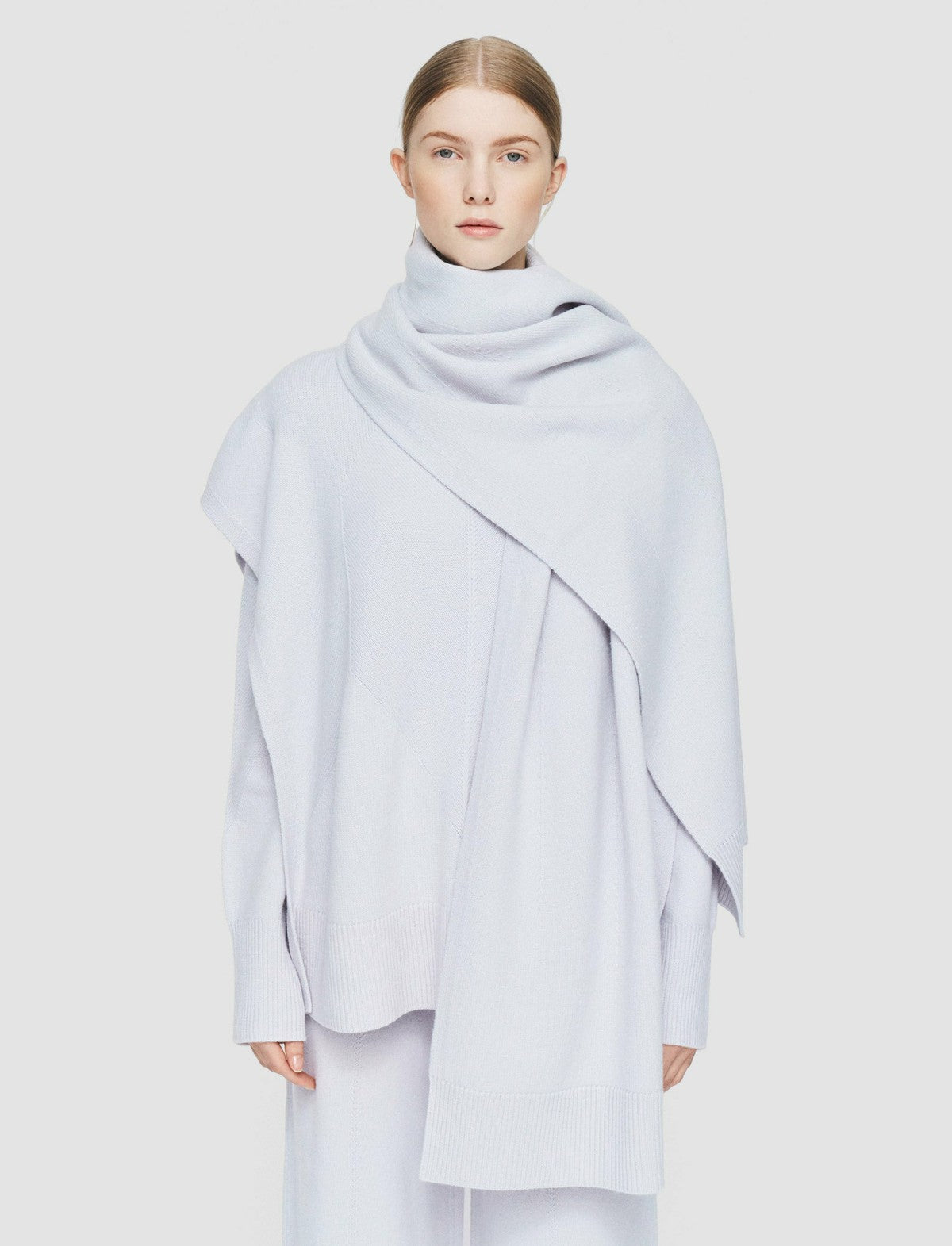 JOSEPH Fashion Women Soft Wool Scarf Frost