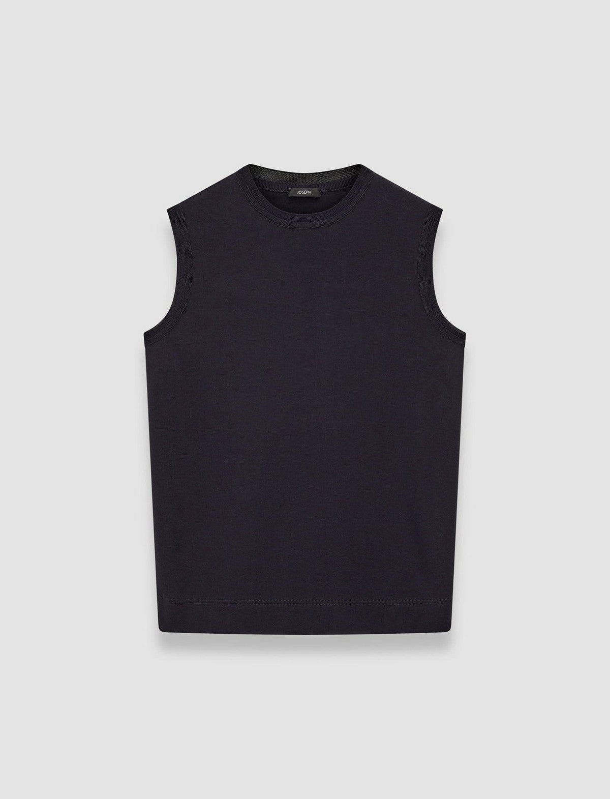 JOSEPH Fashion Women Mercerised Cotton Tank Top Navy