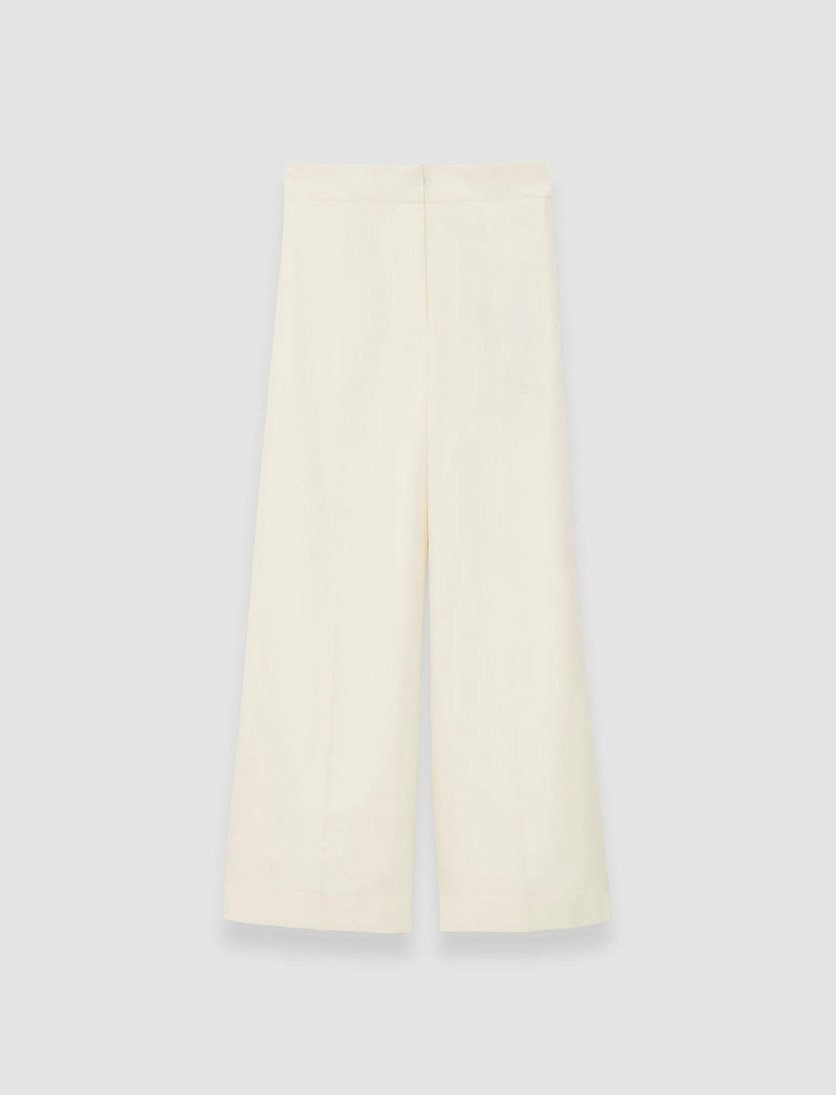 JOSEPH Fashion Women Soft Cotton Silk Thurlow Trousers Ivory