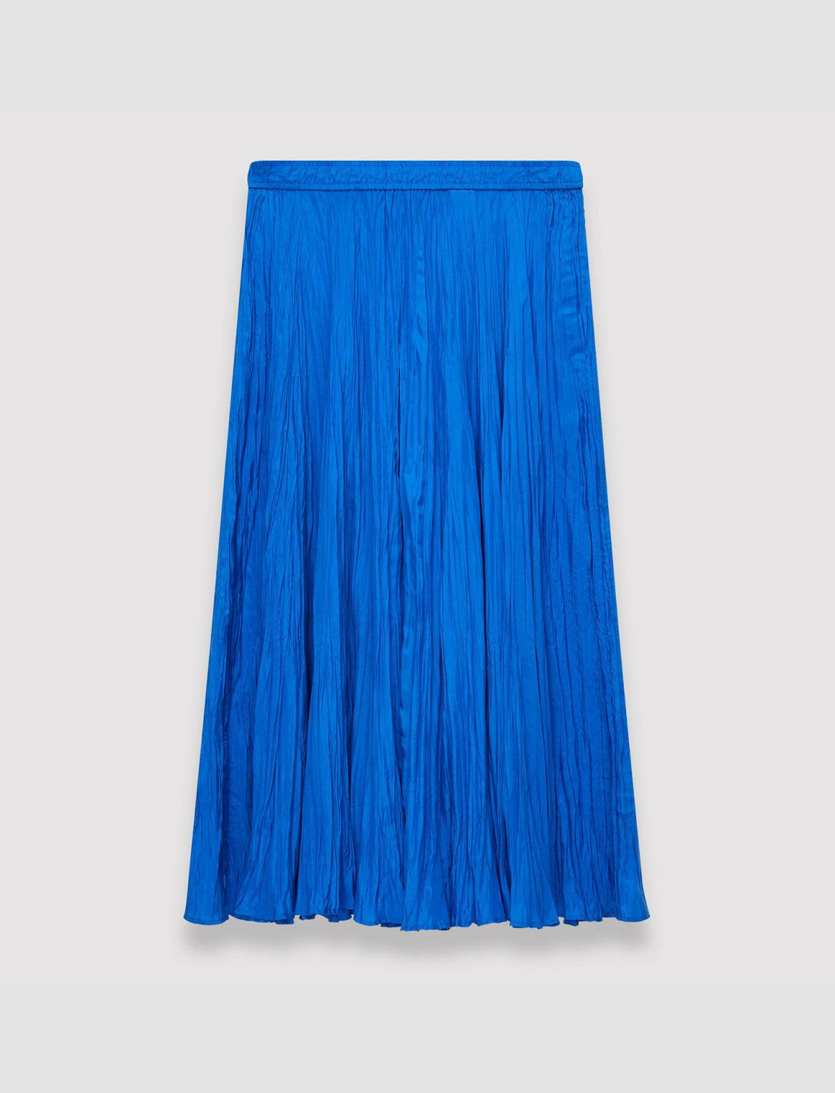 JOSEPH Fashion Women Sully Habotai Silk Skirt Ultramarine