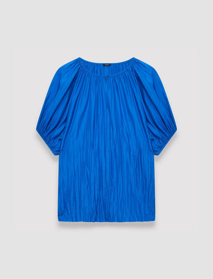 JOSEPH Fashion Women Briela Habotai Silk Blouse Ultramarine