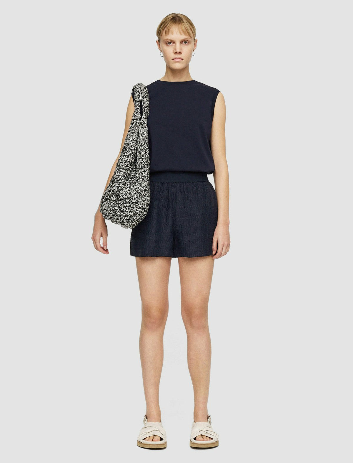 JOSEPH Fashion Women Gibellina Therese Shorts Navy