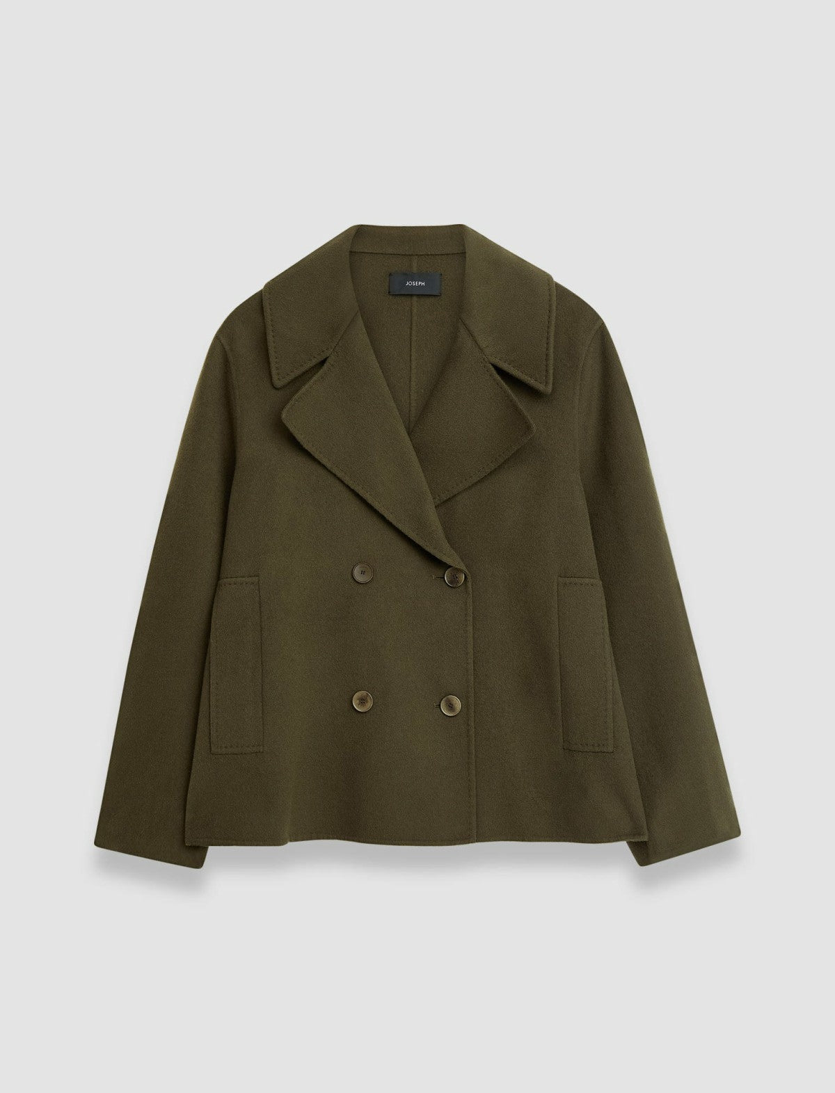 JOSEPH Fashion Women Gilkes Light Double Face Jacket Hass Avocado