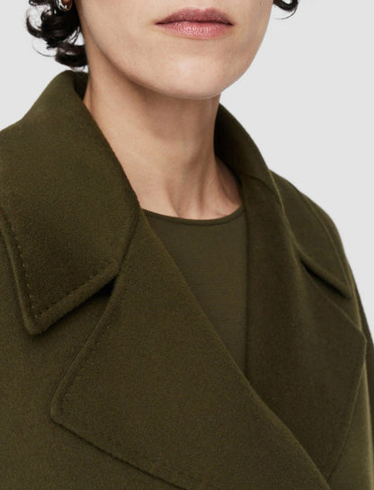 JOSEPH Fashion Women Gilkes Light Double Face Jacket Hass Avocado