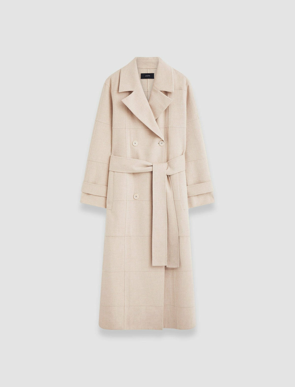 JOSEPH Fashion Women Light Double Face Animation Merton Coat Oat