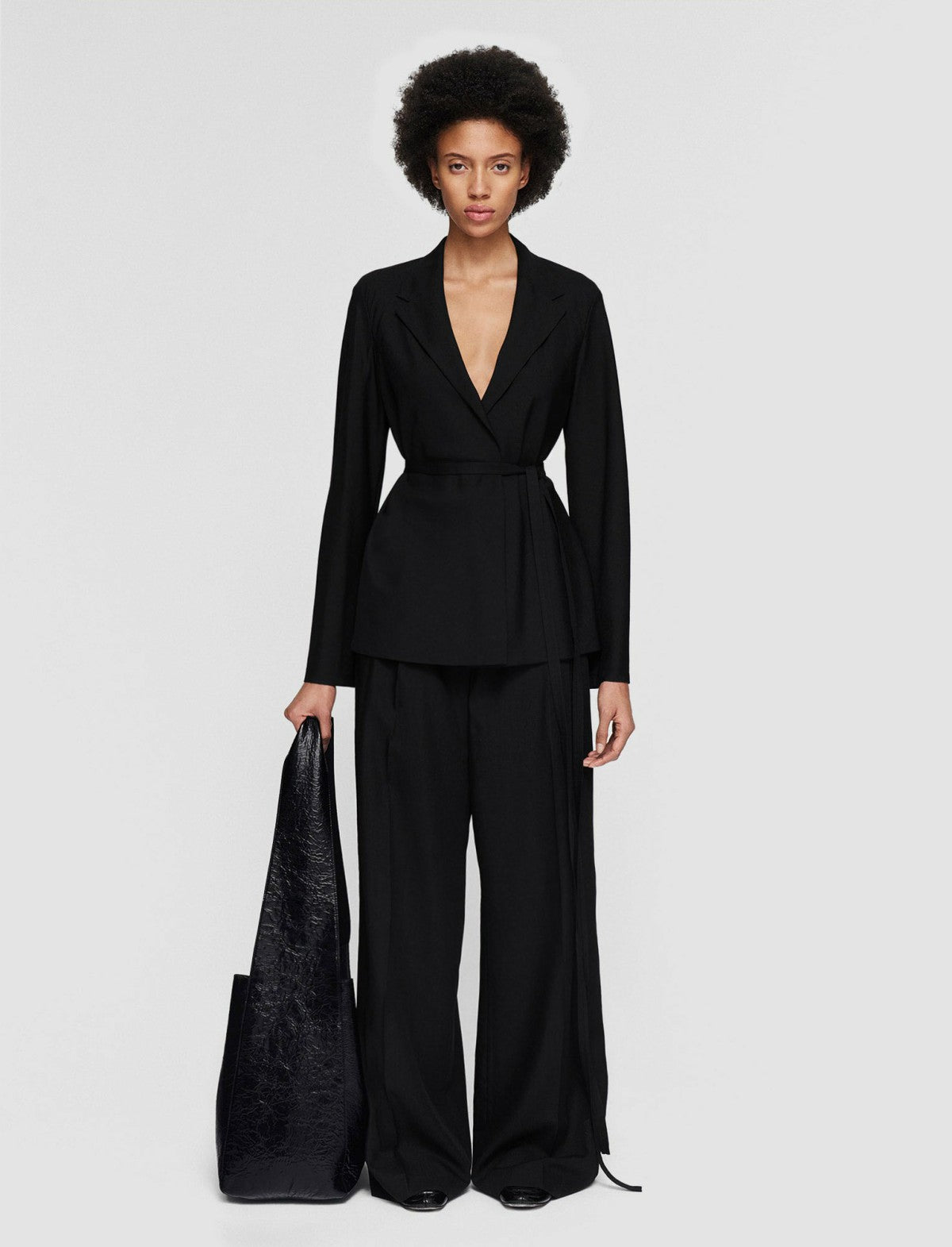JOSEPH Fashion Women Winter Voile Haxo Jacket Black