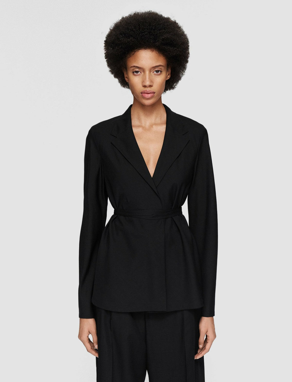 JOSEPH Fashion Women Winter Voile Haxo Jacket Black