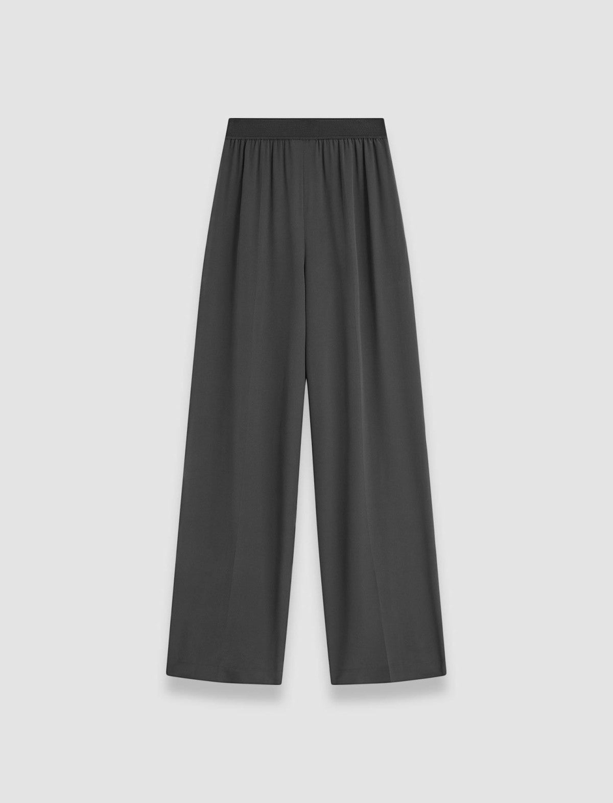 JOSEPH Fashion Women Hulin Crepe de Soie Silk Trousers Slate