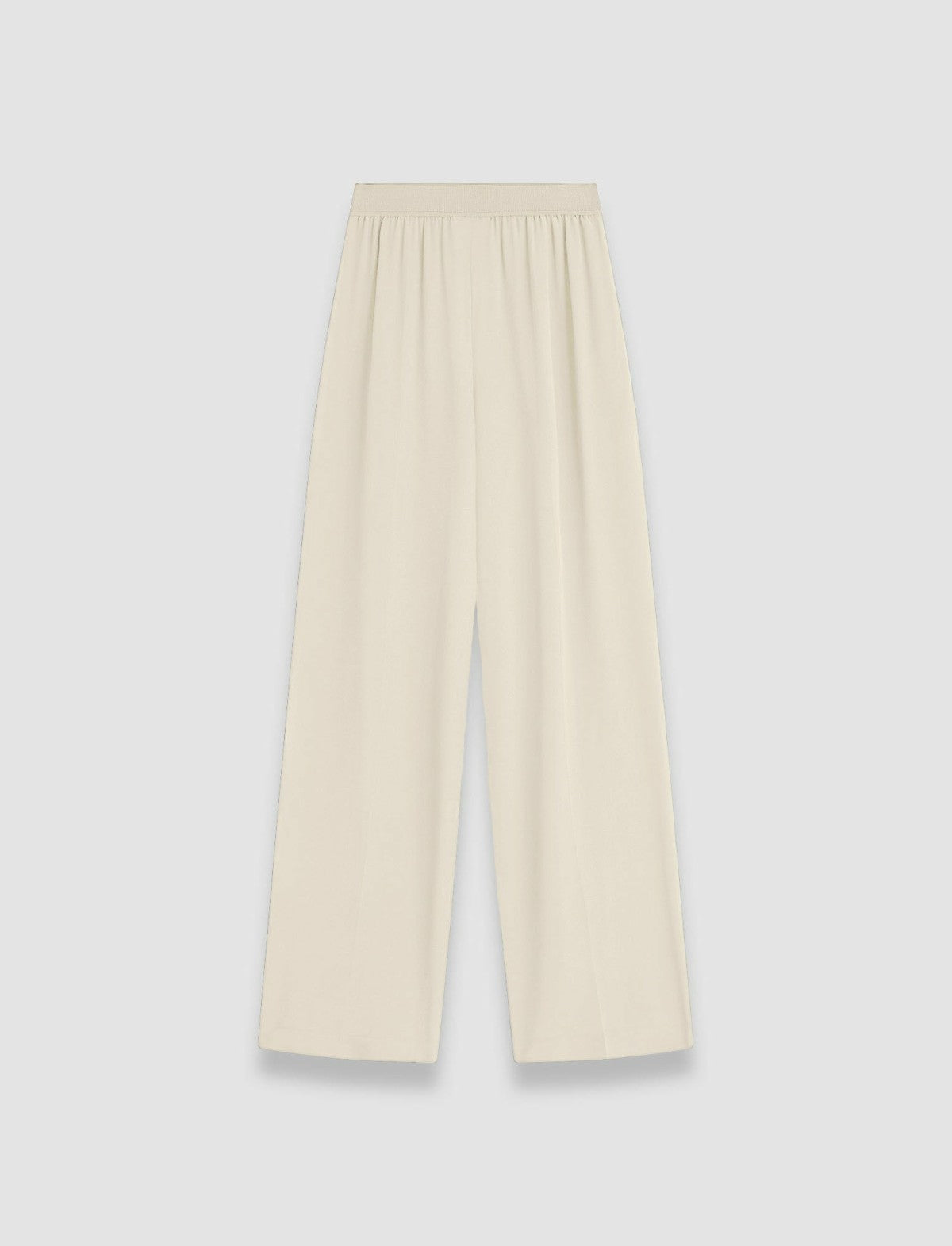 JOSEPH Fashion Women Hulin Crepe de Soie Silk Trousers Oat