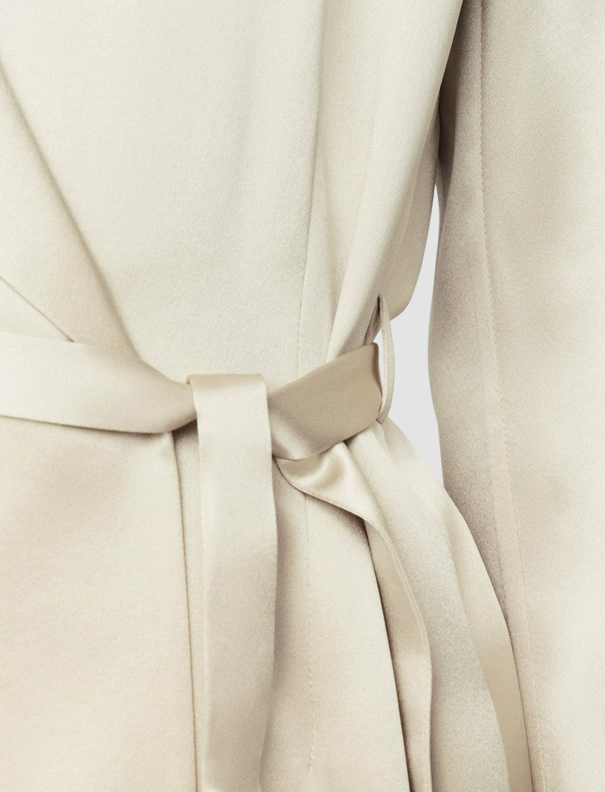 JOSEPH Fashion Women Joubert Silk Satin Jacket Oat