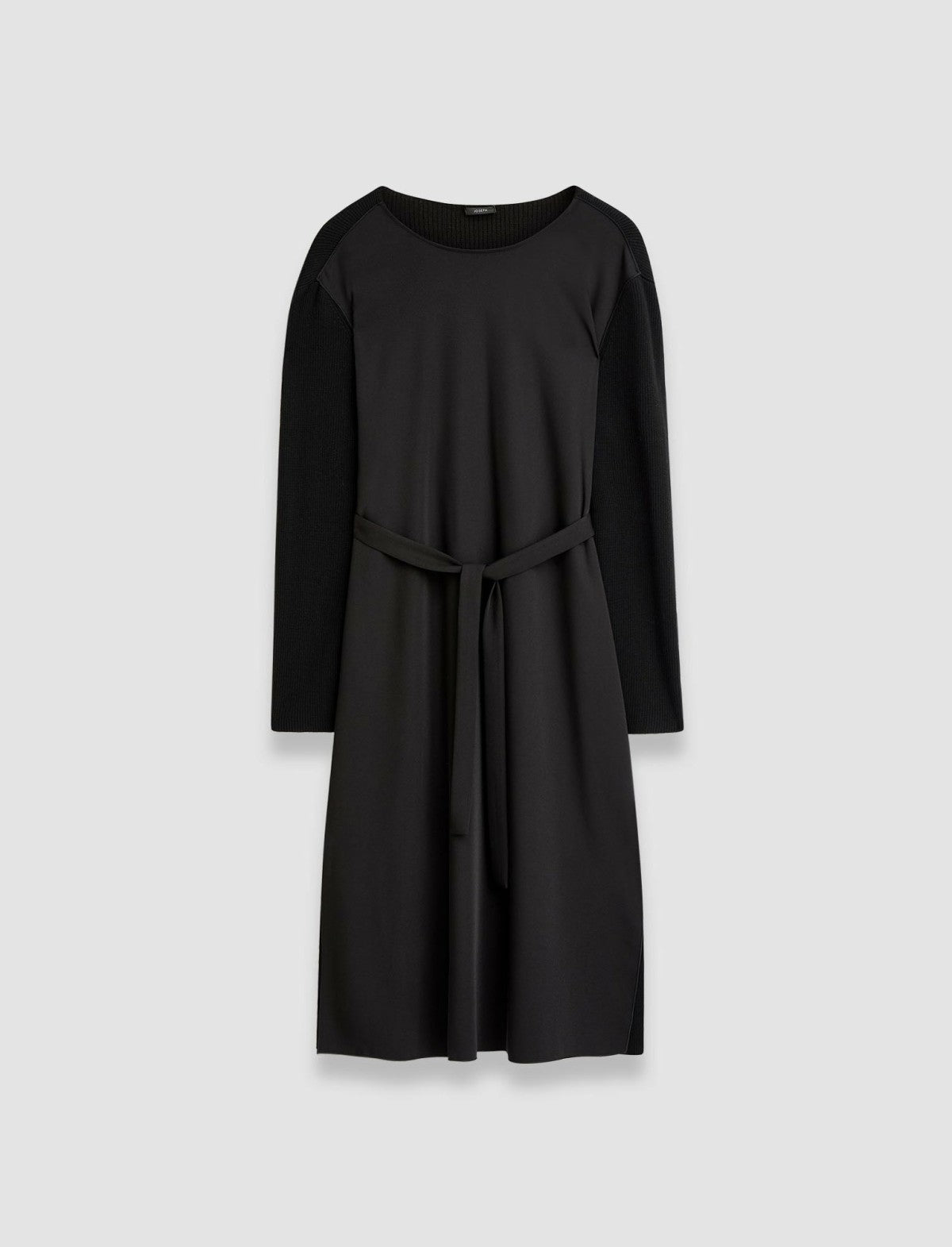 JOSEPH Fashion Women Drapy Cady Didot Dress Black