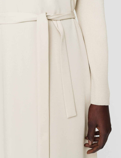 JOSEPH Fashion Women Drapy Cady Didot Dress Oat