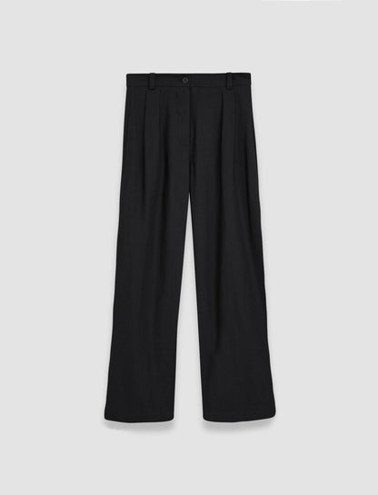 JOSEPH Fashion Women Winter Voile Forest Trousers Black