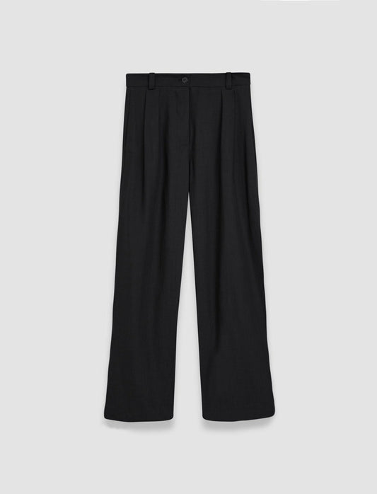 JOSEPH Fashion Women Winter Voile Forest Trousers Black