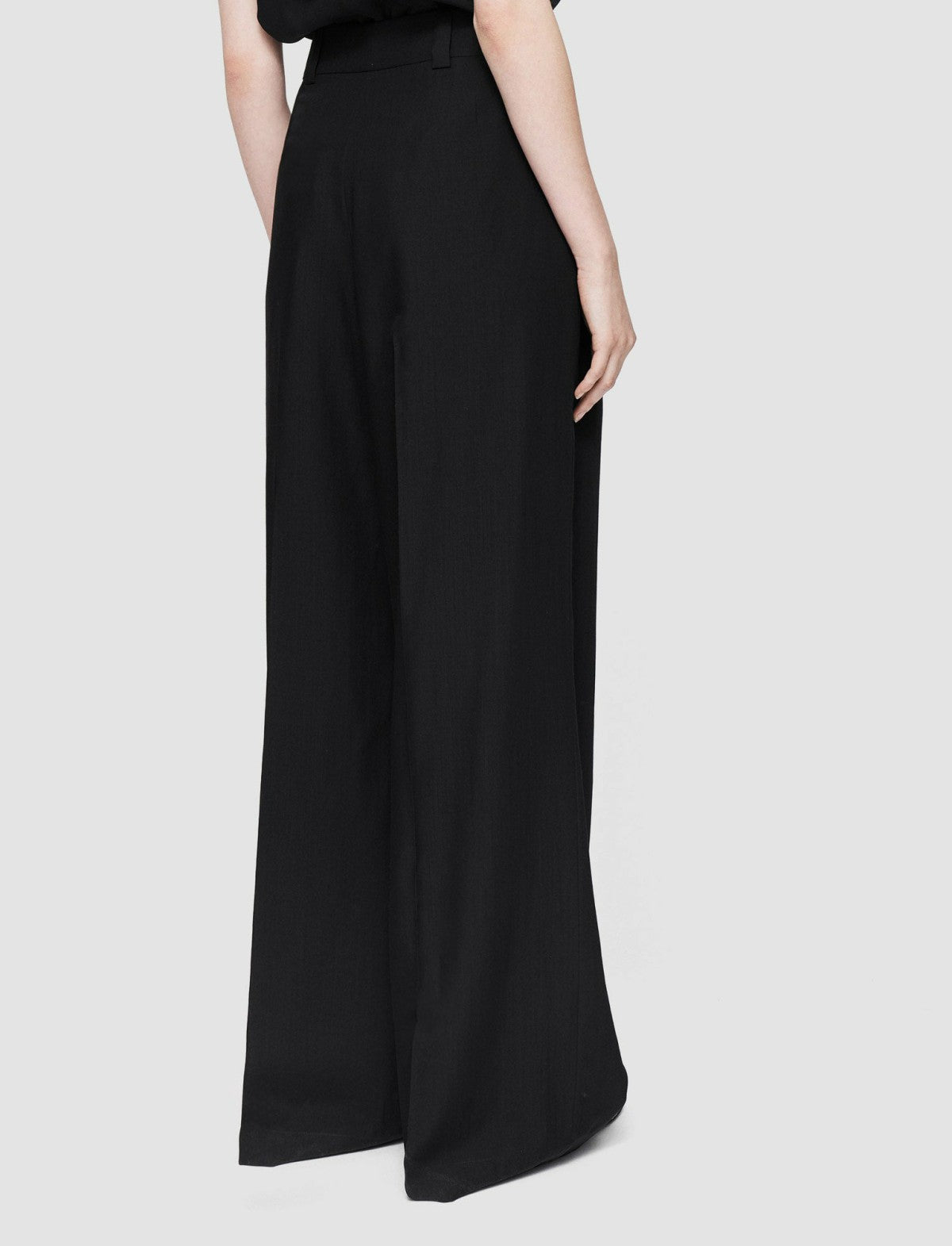 JOSEPH Fashion Women Winter Voile Forest Trousers Black
