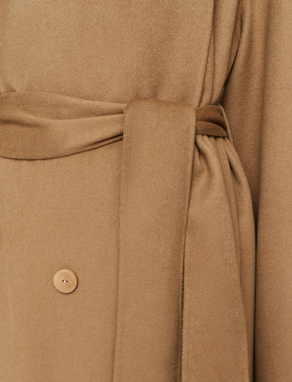 JOSEPH Fashion Women Light Double Face Lepage Scarf Coat Oak