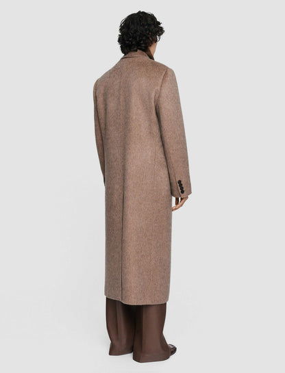 JOSEPH Fashion Women Yak Wool Lilas Coat Oak