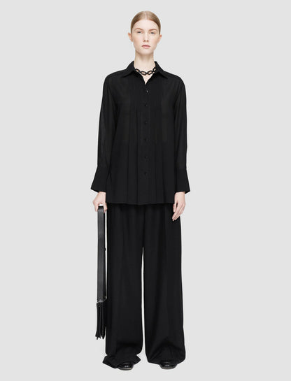 JOSEPH Fashion Women Winter Voile Lili Blouse Black